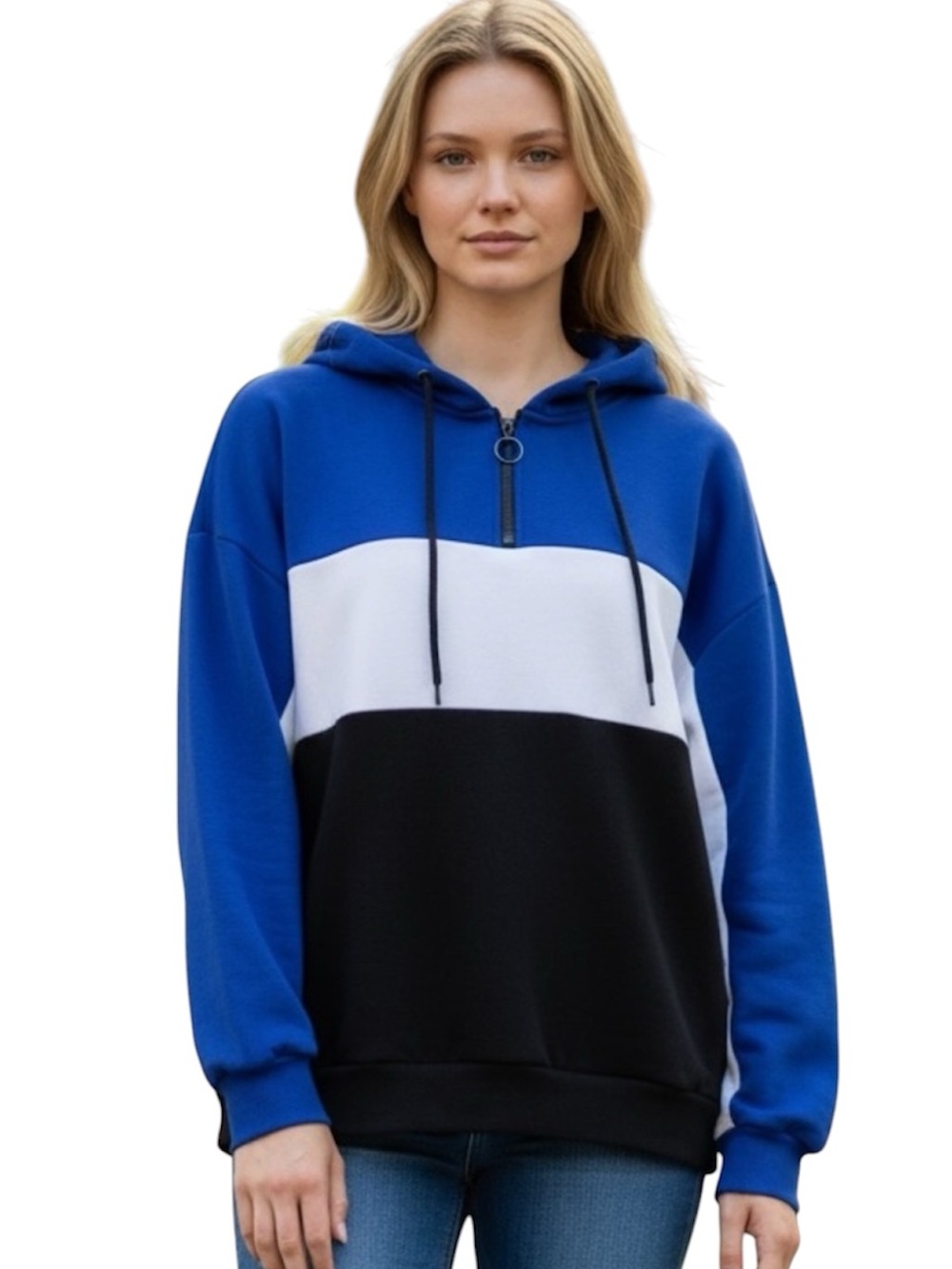 C’EST TOI Quarter Zip Sweatshirt Hoodie